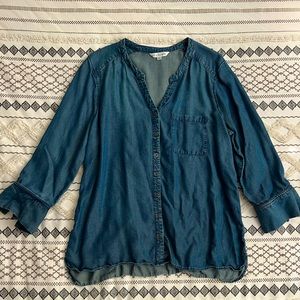 Flattering Womens Denim Top
